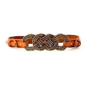 Anthropologie Braided Waist Belt